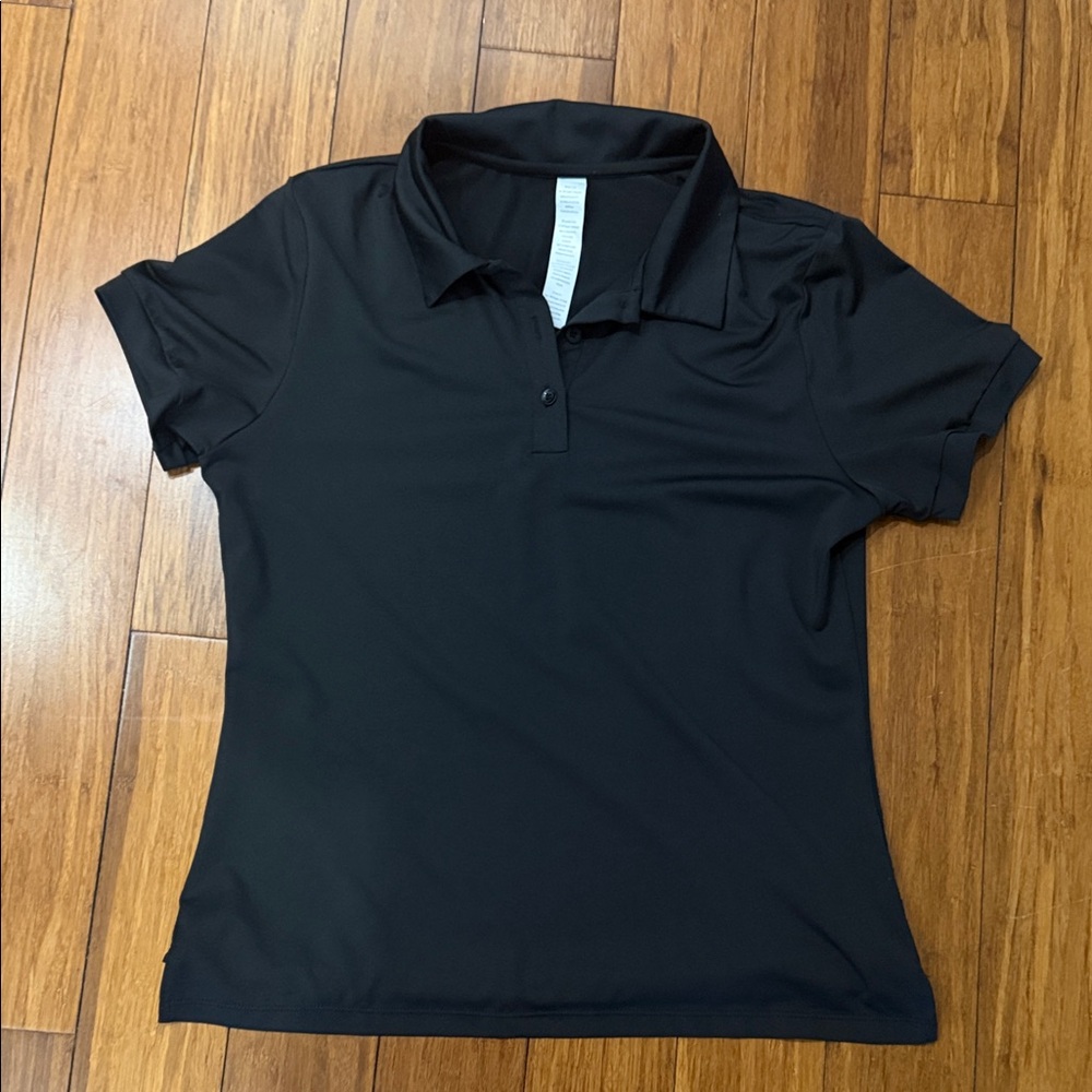 NWOT Elegant Black Women's POLO